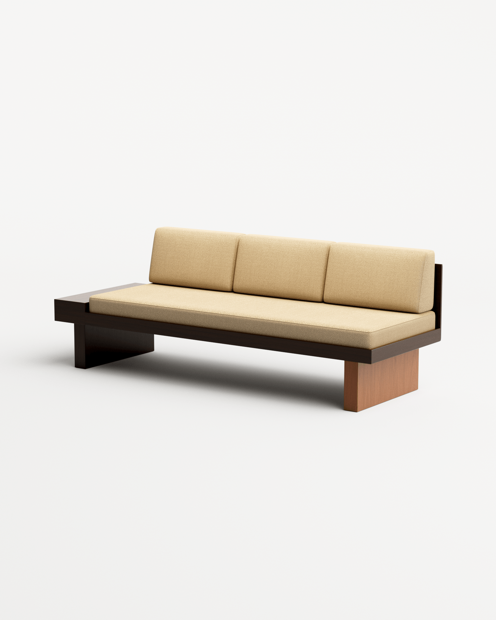 Triptyque by Kann Design, made of Wood and , Oak version, picture 2