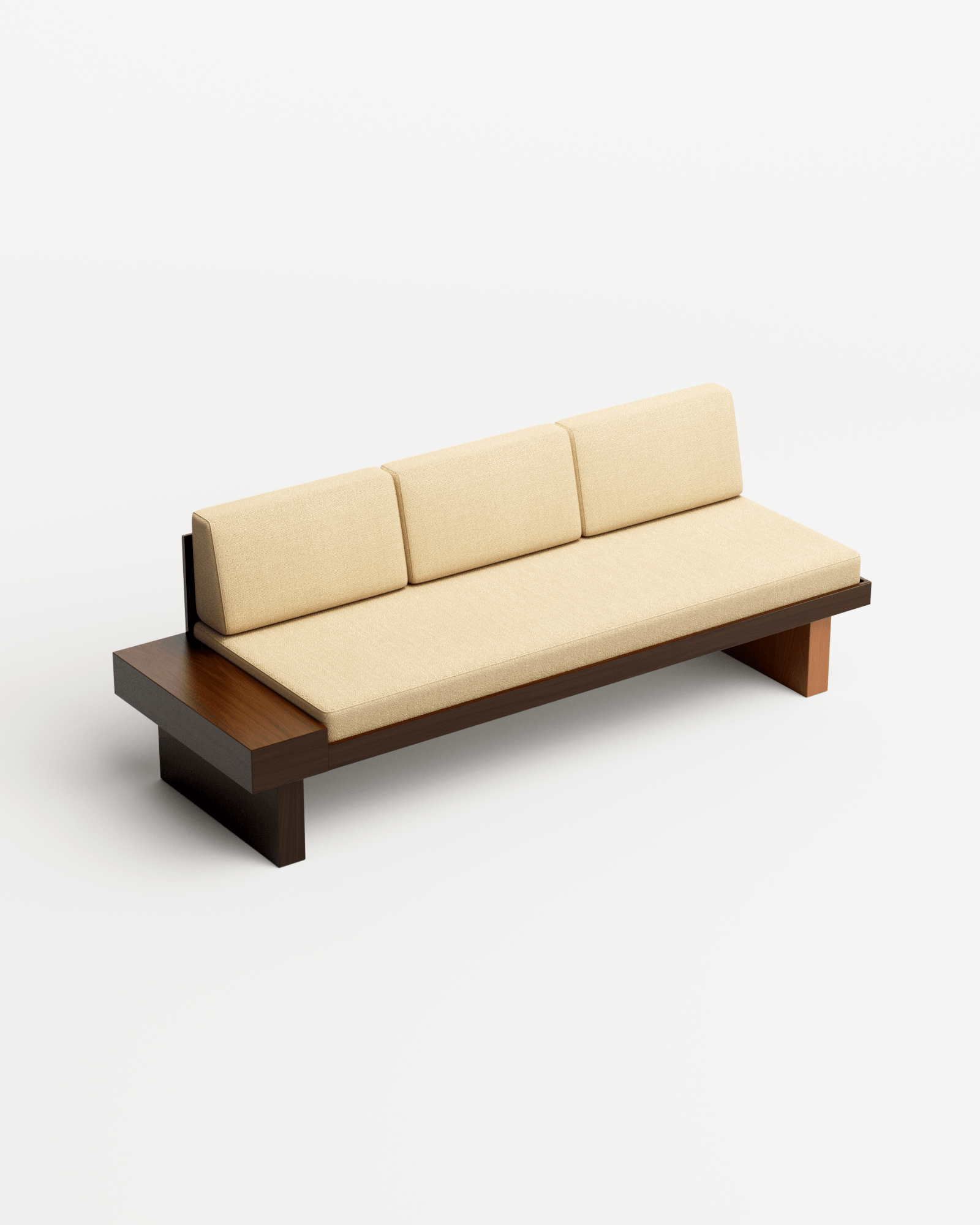Triptyque by Kann Design, made of Wood and , Oak version, picture 3