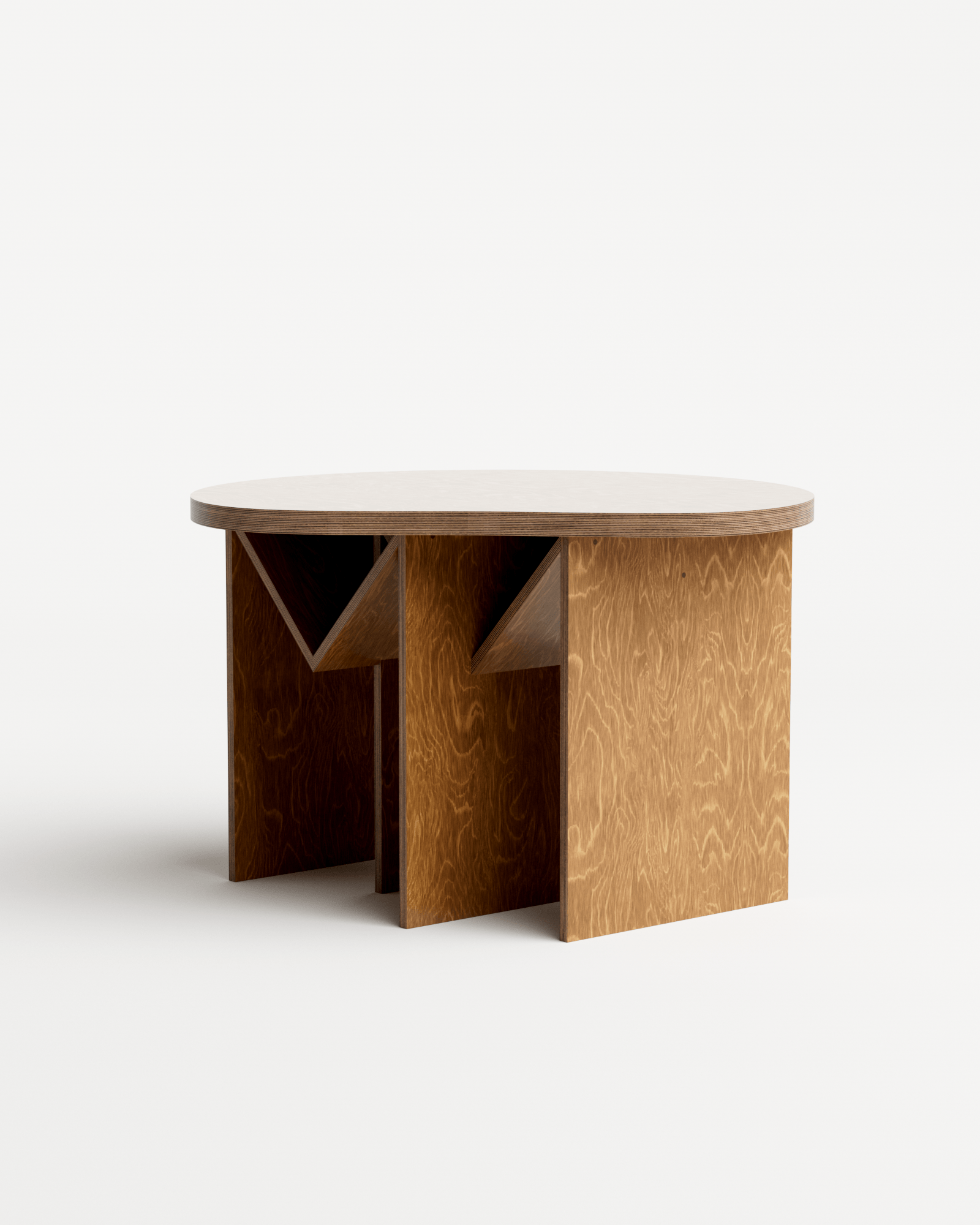 You & Me by Goons, made of Plywood and , Satin French Oak version, picture 3